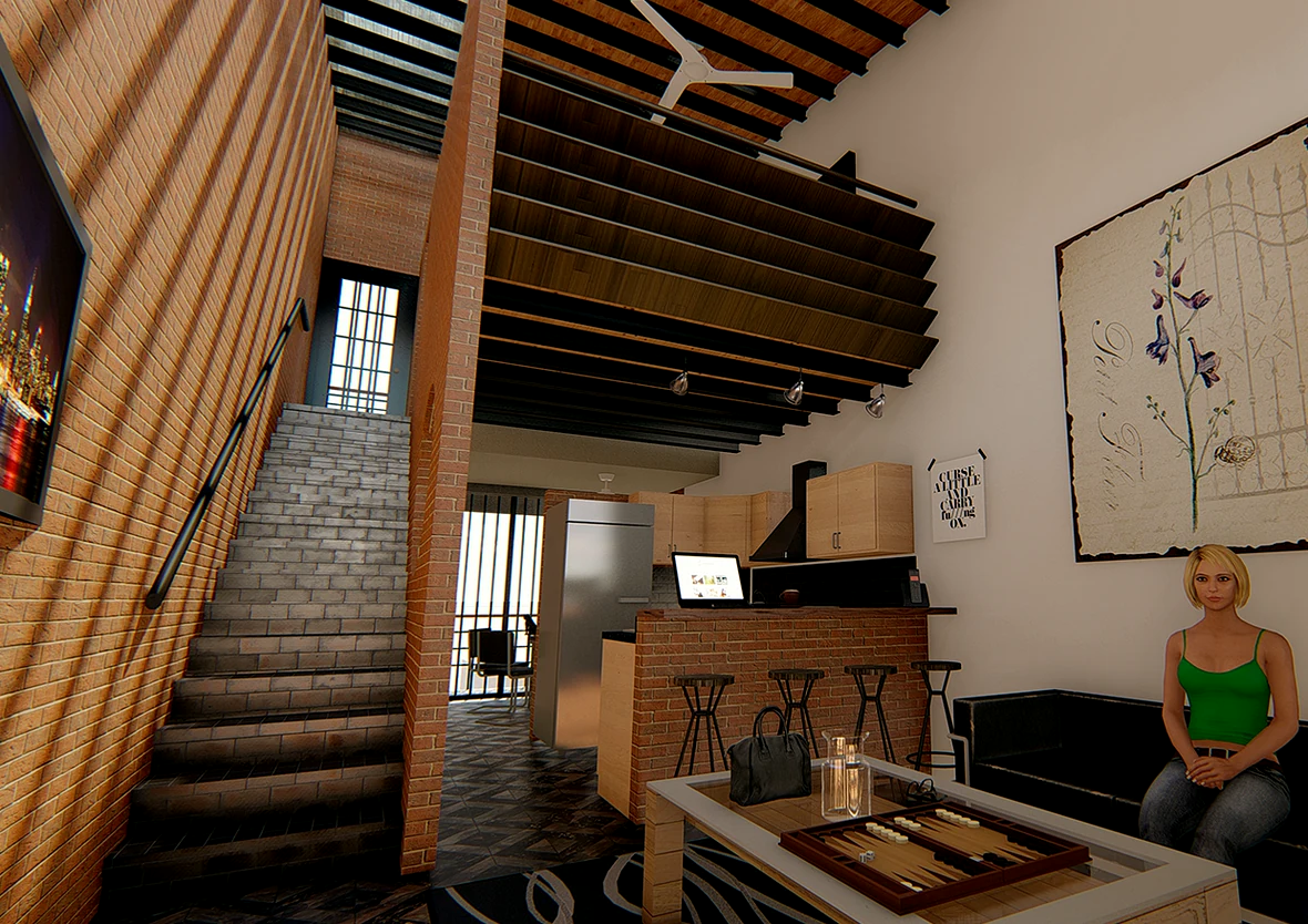 Loft y locales comerciales en los troncos del talar