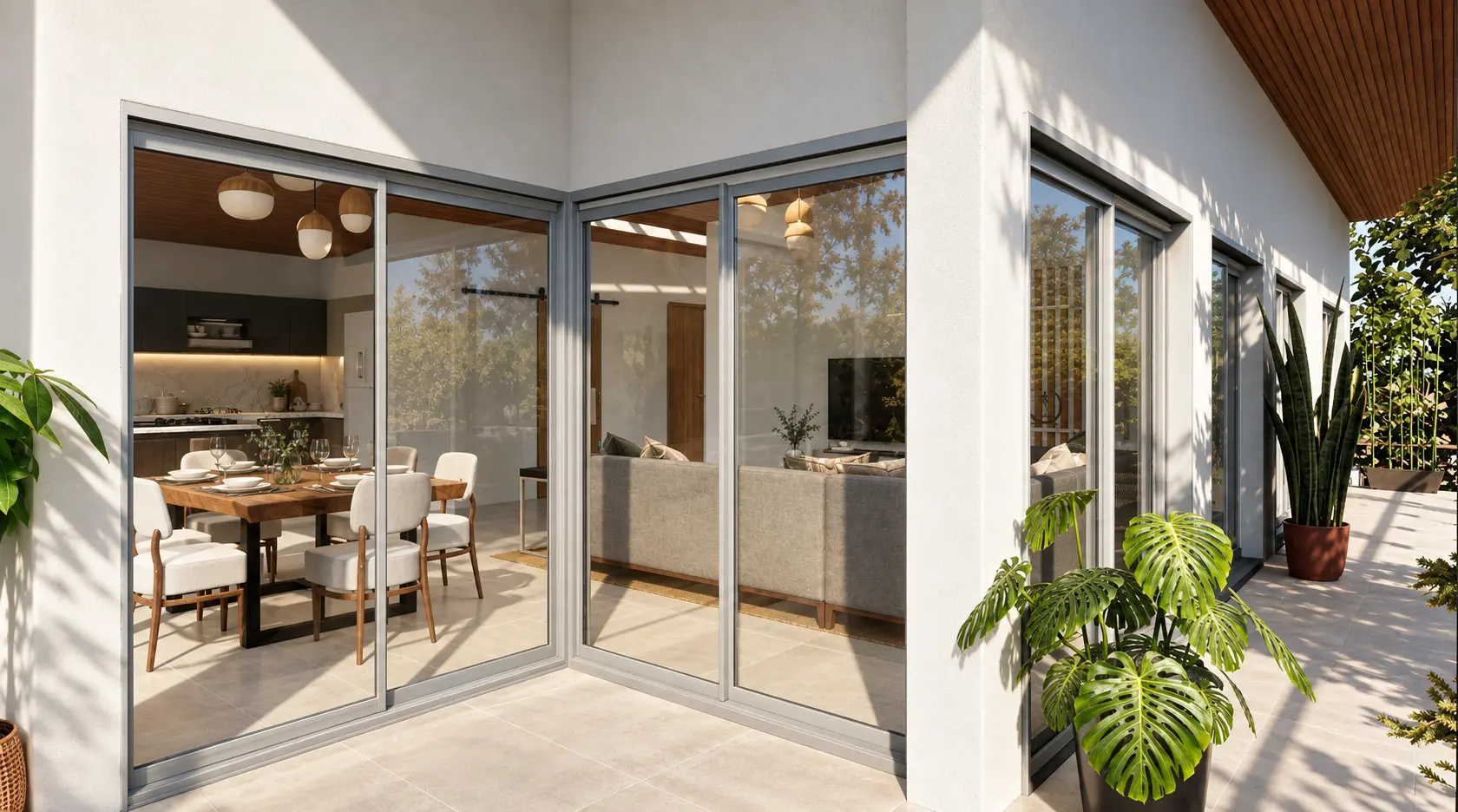 Departamento en Tigre Centro · terraza y continuidad interior