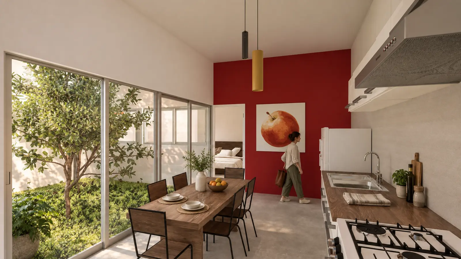 Vivienda sin frente