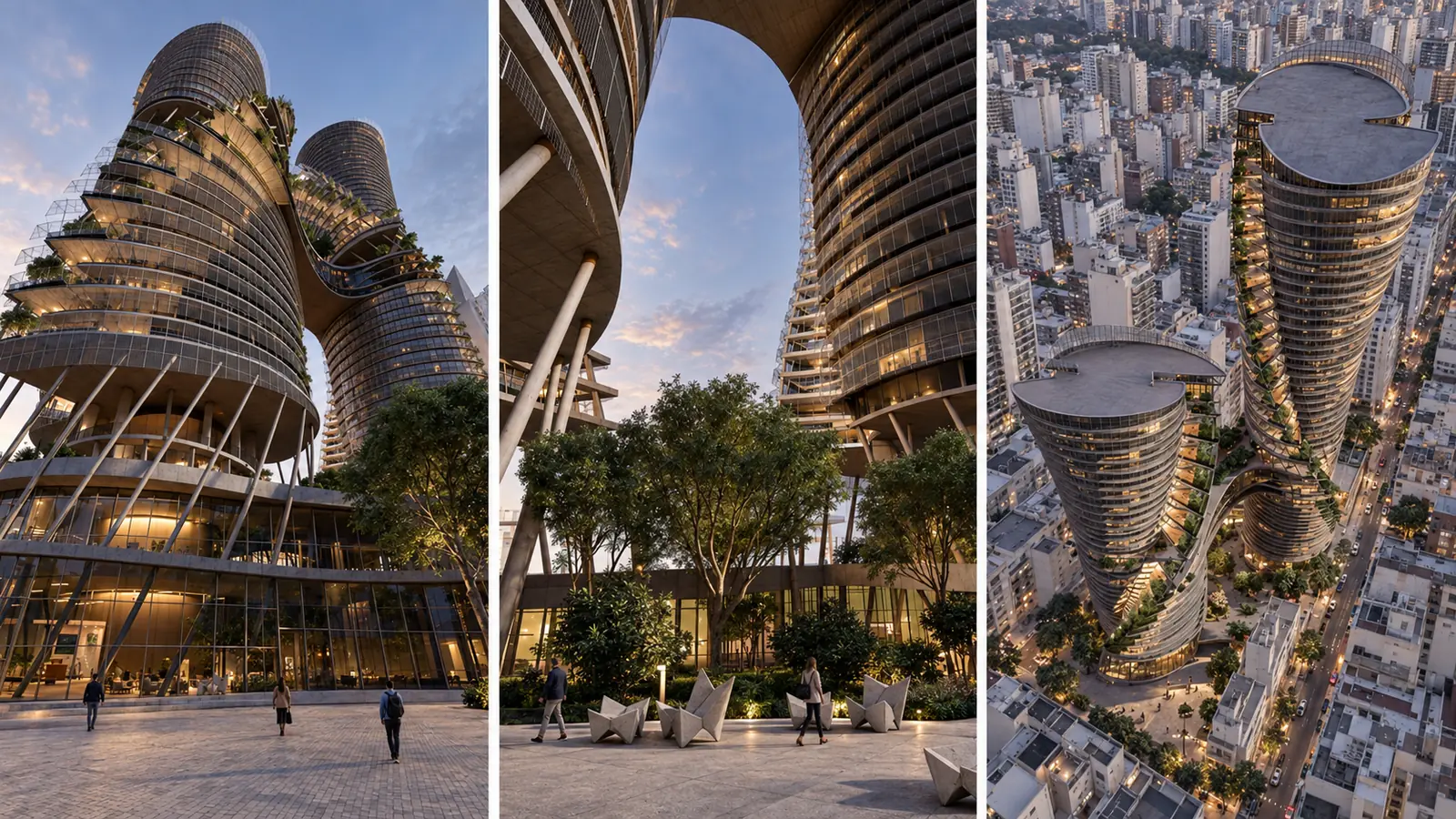 Perspectiva Tango Towers