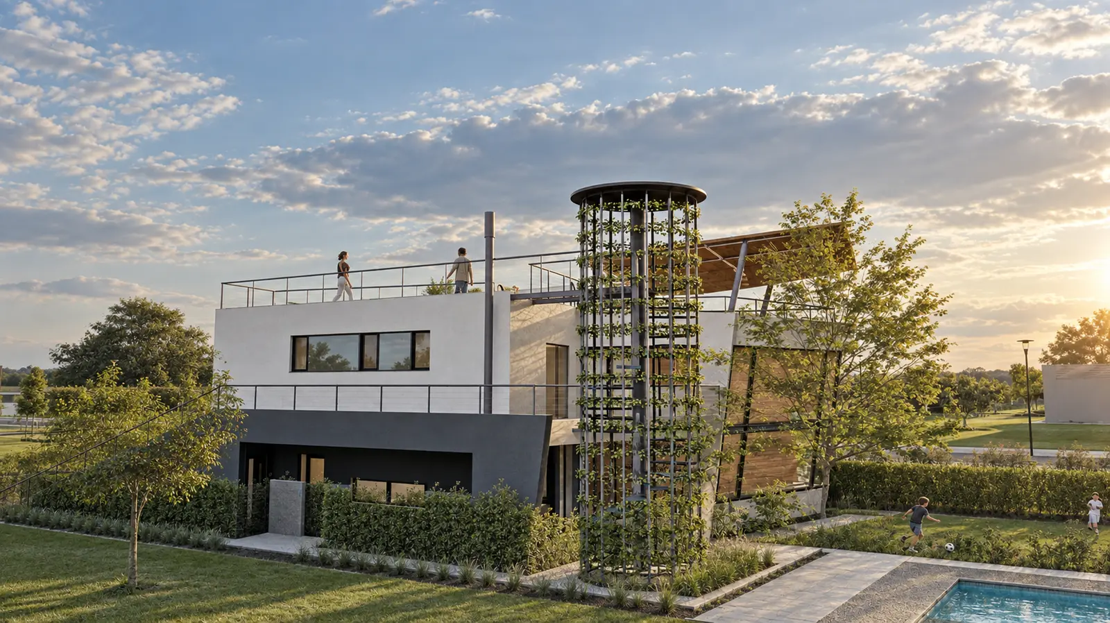 Vivienda en Benavídez · vista del proyecto 02