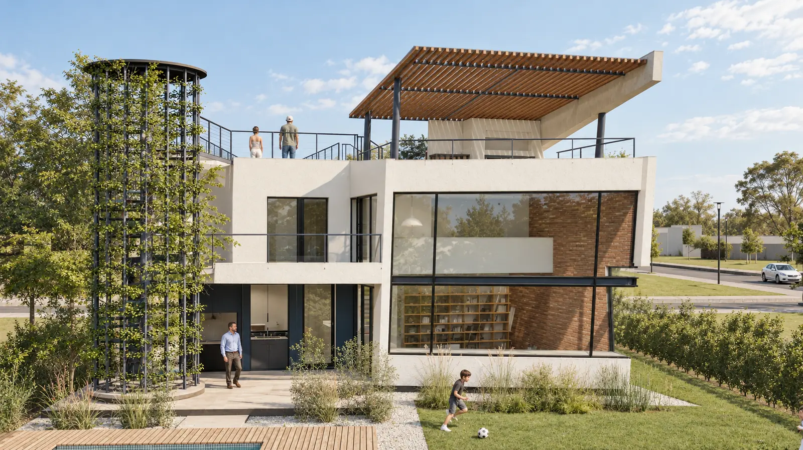 Vivienda en Benavídez · vista del proyecto 03