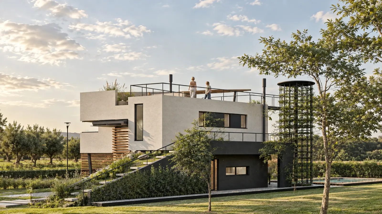 Vivienda en Benavídez · vista del proyecto 04