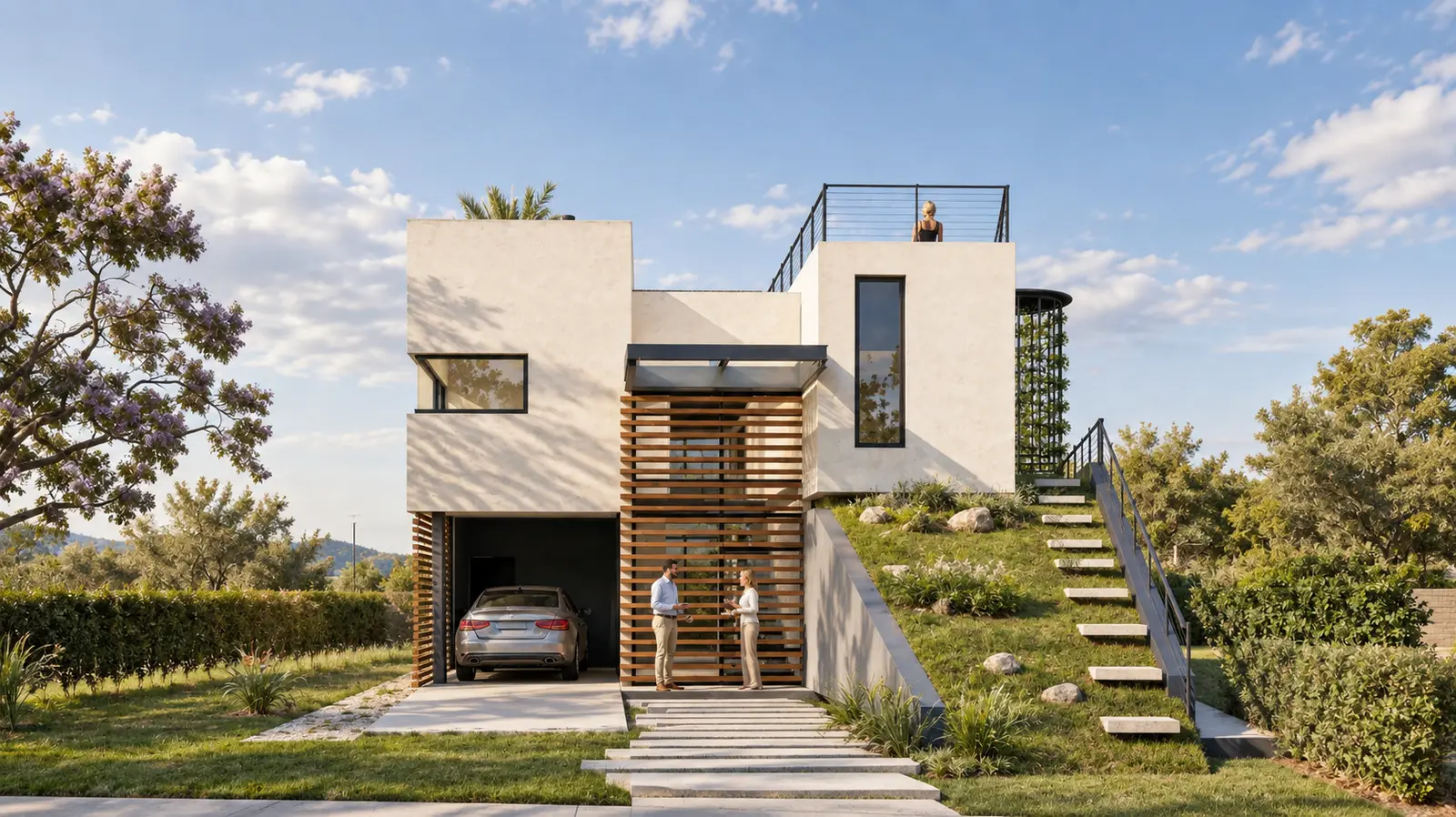 Vivienda en Benavídez · vista del proyecto 01