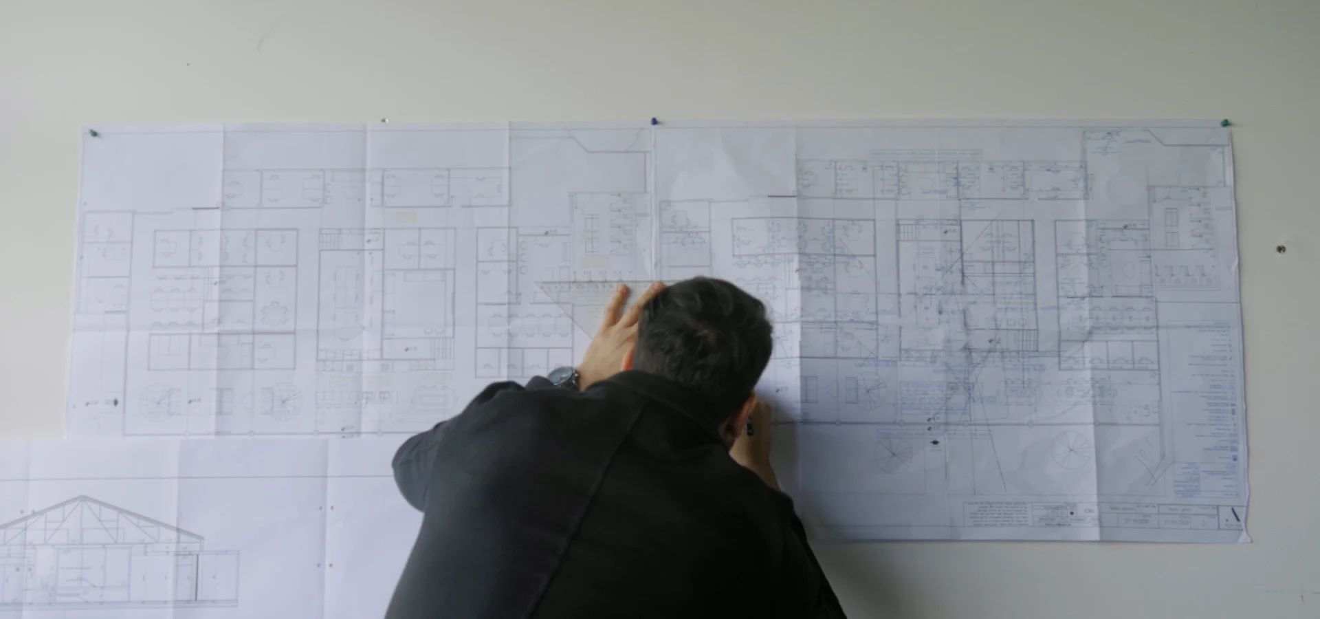 Detalle de documentación arquitectónica en desarrollo