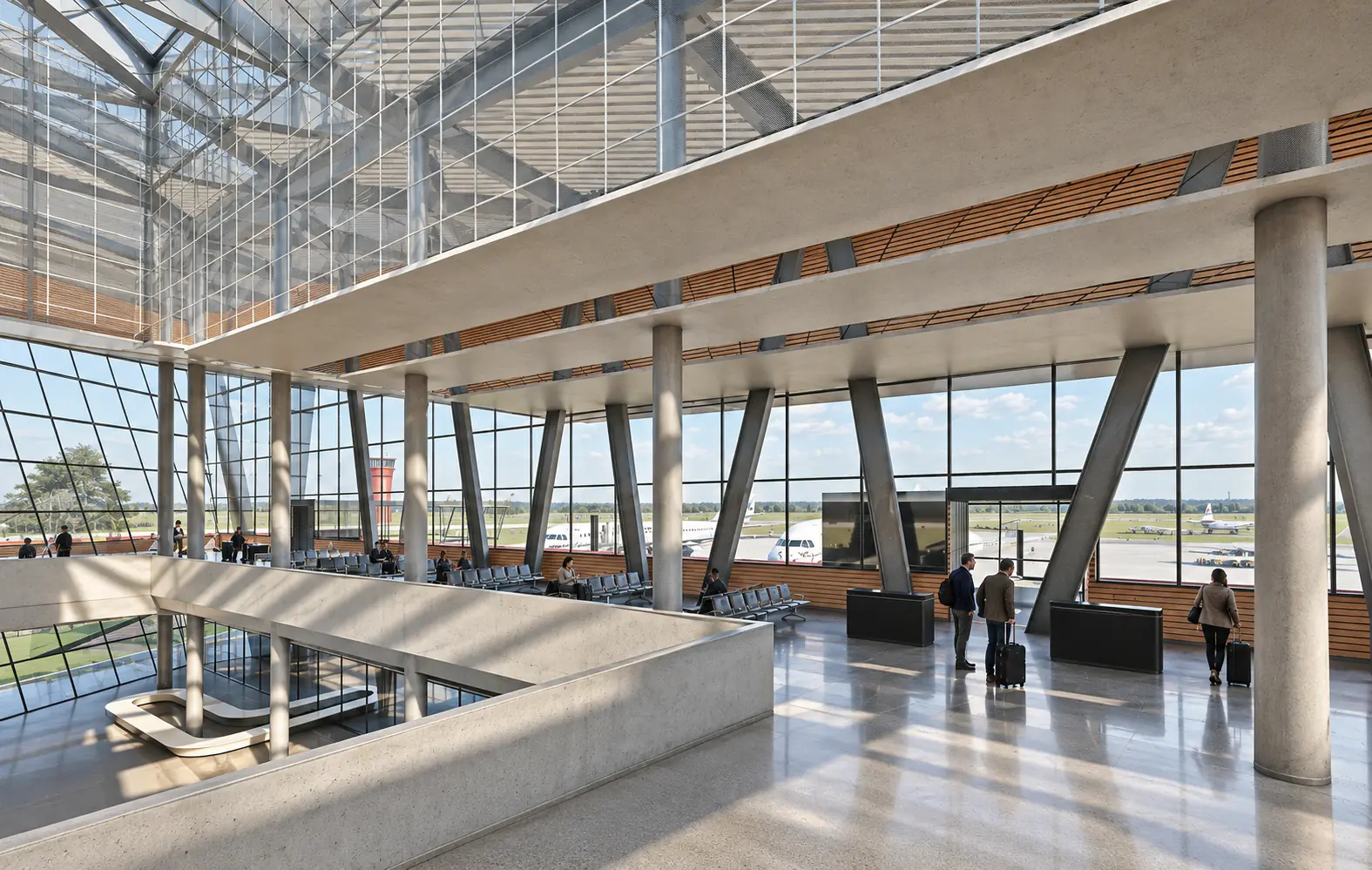 Aeropuerto de Mar del Plata · hall central