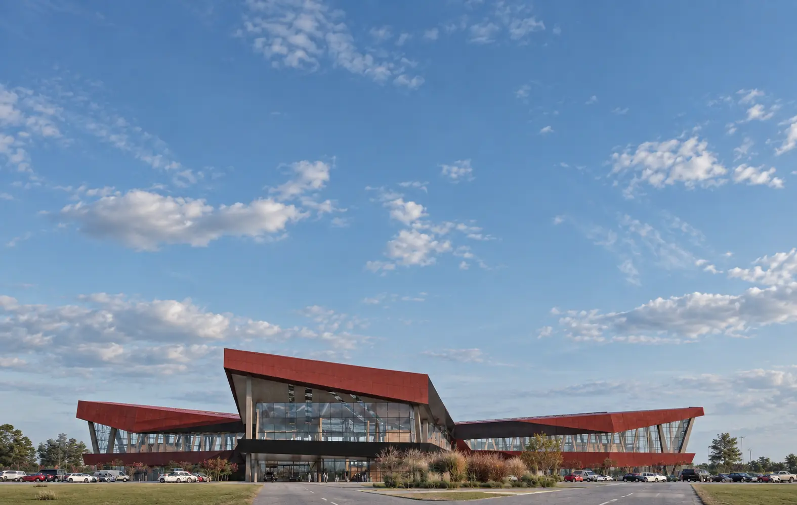 Aeropuerto de Mar del Plata · vista exterior lateral