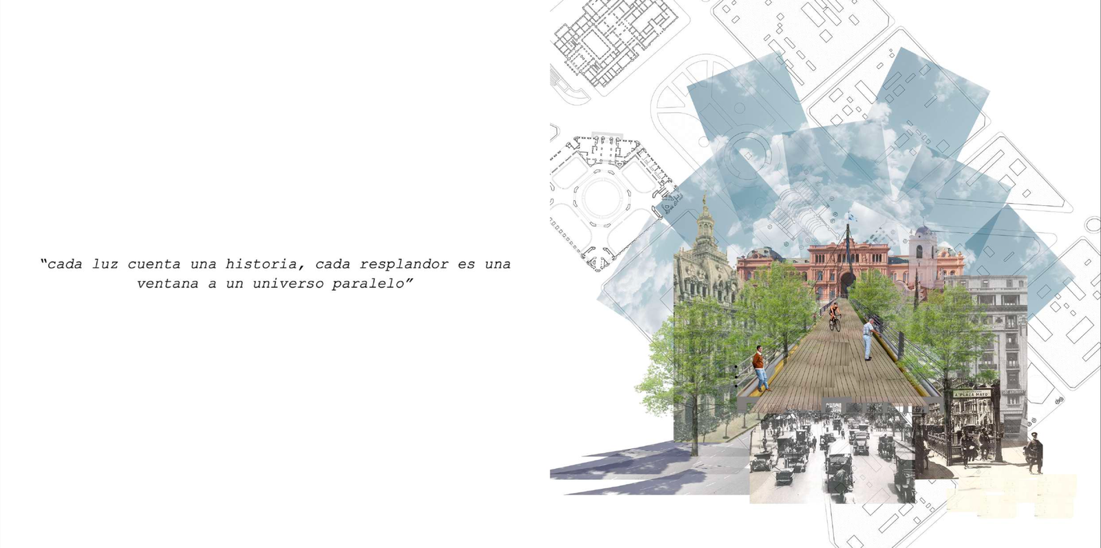 Sinfonia urbana entre cupulas y pasarelas