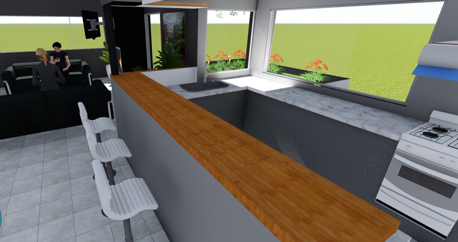 House in Escobar · project view 13